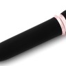 Черная вибропуля Satisfaction Powerful Bullet - 11,7 см.