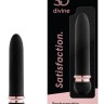 Черная вибропуля Satisfaction Powerful Bullet - 11,7 см.