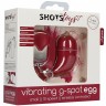 Красное виброяйцо Small Wireless Vibrating G-Spot Egg