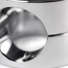 Серебристый утяжелитель на мошонку TOYFA Metal