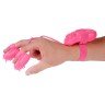 Розовые вибронасадки на пальцы Magic Touch Finger Fun