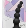 Чёрная анальная пробка Ribbed Plug Black - 10,5 см.