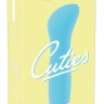Голубой мини-вибратор Cuties Mini - 12,9 см.