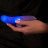 Фиолетовый мини-вибратор Flashing Mini Vibe - 15,2 см.