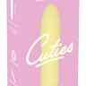 Желтый мини-вибратор Cuties Mini - 13,2 см.