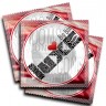 Ребристые презервативы LUXE Sex machine - 3 шт.