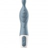 Серый вибратор Satisfyer A-Mazing 2 - 22,1 см.
