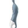 Серый вибратор Satisfyer A-Mazing 2 - 22,1 см.