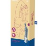 Серый вибратор Satisfyer A-Mazing 2 - 22,1 см.