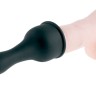 Вибростимулятор для головки члена с сосущим эффектом Vibrating Silicone Head-Master