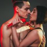 Красный кляп-шарик Firecracker