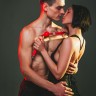 Красный кляп-шарик Firecracker