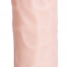Телесный вибратор Vibro Realistic Cock Dildo - 17,5 см.