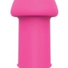 Розовый силиконовый вибромассажер Sweet Toys - 5 см.