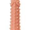 Насадка на фаллос с шипами и бугорками Extreme Sleeve 003 S-size - 12,7 см.