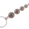 Дымчатая анальная цепочка Anal Beads - 20,5 см.