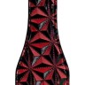 Бордовая шлепалка Luxury Paddle - 31,5 см.