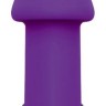 Фиолетовый силиконовый вибромассажер Sweet Toys - 5 см.