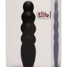 Чёрный анальный стимулятор Large Bubble Plug - 14,5 см.