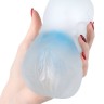 Прозрачный реалистичный мастурбатор Juicy Pussy Subtle Crystal