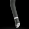 Черный G-стимулятор с вибрацией Bgood Deluxe Curve - 19,3 см.