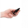 Черная анальная пробка для ношения Slim Butt Plug - 8,3 см.