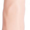 Телесный вибратор Vibro Realistic Cock Dildo - 19,5 см.