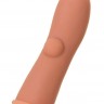 Насадка на фаллос с имитацией пирсинга Extreme Sleeve 001 S-size - 12,7 см.