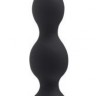Черный анальный вибростимулятор Anal Beads L - 21,5 см.