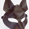 Коричневая маска Wolf 