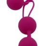 Ярко-розовый набор для тренировки вагинальных мышц Kegel Balls