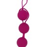 Ярко-розовый набор для тренировки вагинальных мышц Kegel Balls