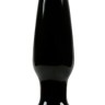 Чёрная анальная мини-пробка Jelly Rancher Pleasure Plug Mini - 8,1 см.