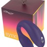 Фиолетовый вибромассажер для пар We-Vibe Sync Purple на радиоуправлении
