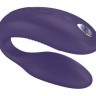 Фиолетовый вибромассажер для пар We-Vibe Sync Purple на радиоуправлении