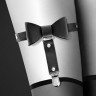 Подвязка с черным бантиком GARTER WITH BOW