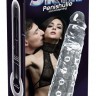 Прозрачная закрытая насадка Crystal Skin Penis Sleeve - 27,8 см.
