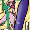 Синий мини-вибратор Airy’s Mystery Arrow - 15,2 см.