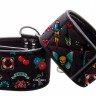 Наручники Printed Hand Cuffs Old School Tattoo Style на цепочке