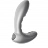 Серый стимулятор простаты с вибрацией Wonder Touch Grey
