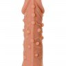 Насадка фаллического вида с венками и шишечками Extreme Sleeve 006 S-size - 12,7 см.