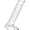 Стеклянный прозрачный фаллоимитатор Sexus Glass - 21 см.