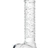 Стеклянный прозрачный фаллоимитатор Sexus Glass - 21 см.