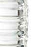 Стеклянный прозрачный фаллоимитатор Sexus Glass - 21 см.