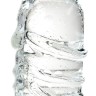 Стеклянный прозрачный фаллоимитатор Sexus Glass - 21 см.