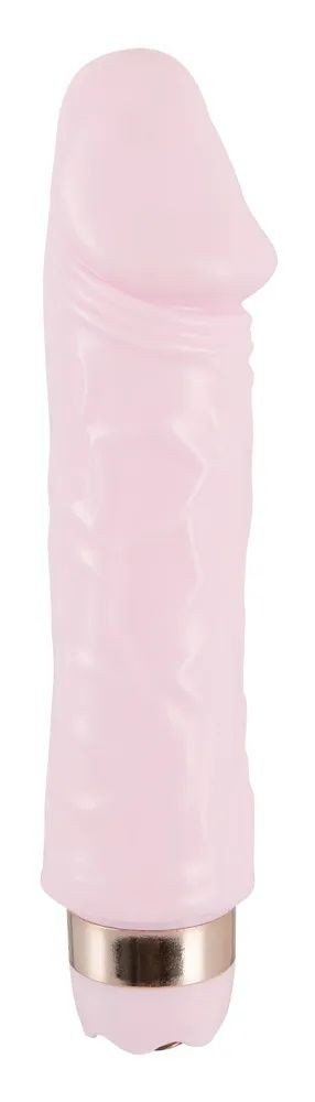 Нежно-розовый вибратор Minivibrator - 16,1 см.