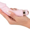 Нежно-розовый вибратор Minivibrator - 16,1 см.