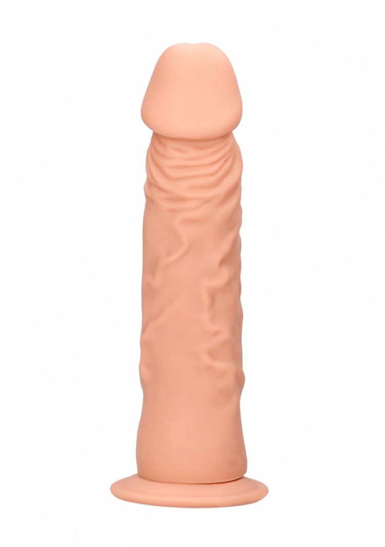 Телесный фаллоимитатор Realistic Dildo - 24 см.