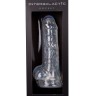 Прозрачный фаллоимитатор Rocket - 19 см.