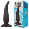 Анальная пробка с тонким кончиком Sex Expert - 11 см.